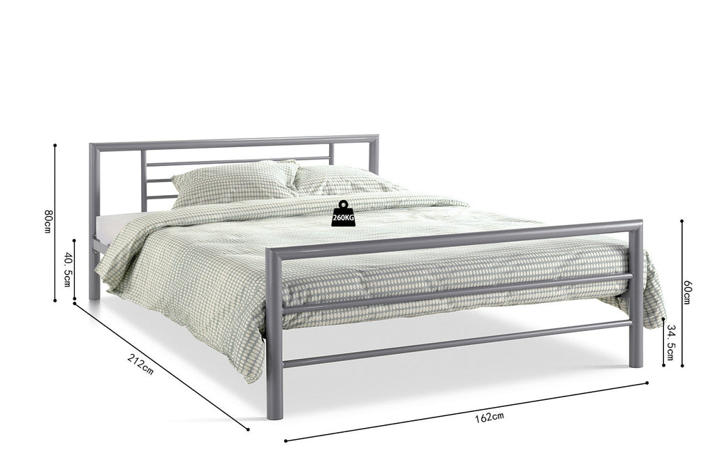 Lit SANDRO 160x200 vue complète