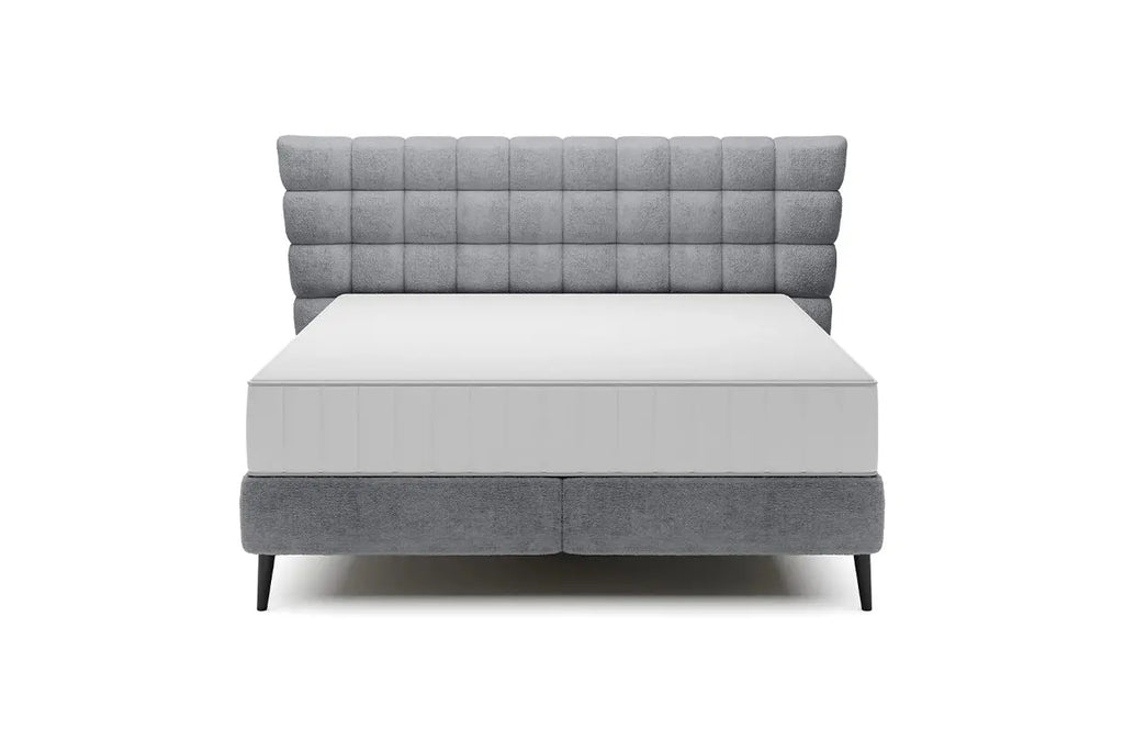 Lit VESUVIO tissu, hauteur de plateforme 65 cm
