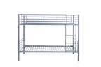 Lit superposé SAMYA 90x200 Divisible Métal Gris ROUSSEAU