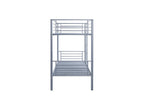Lit superposé SAMYA 90x200 Divisible Métal Gris ROUSSEAU