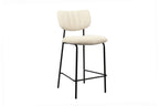 Chaise de bar ANITA Beige – 46 x 53 cm | TIKAYLA