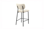 Chaise de bar ANITA Beige – 46 x 53 cm | TIKAYLA