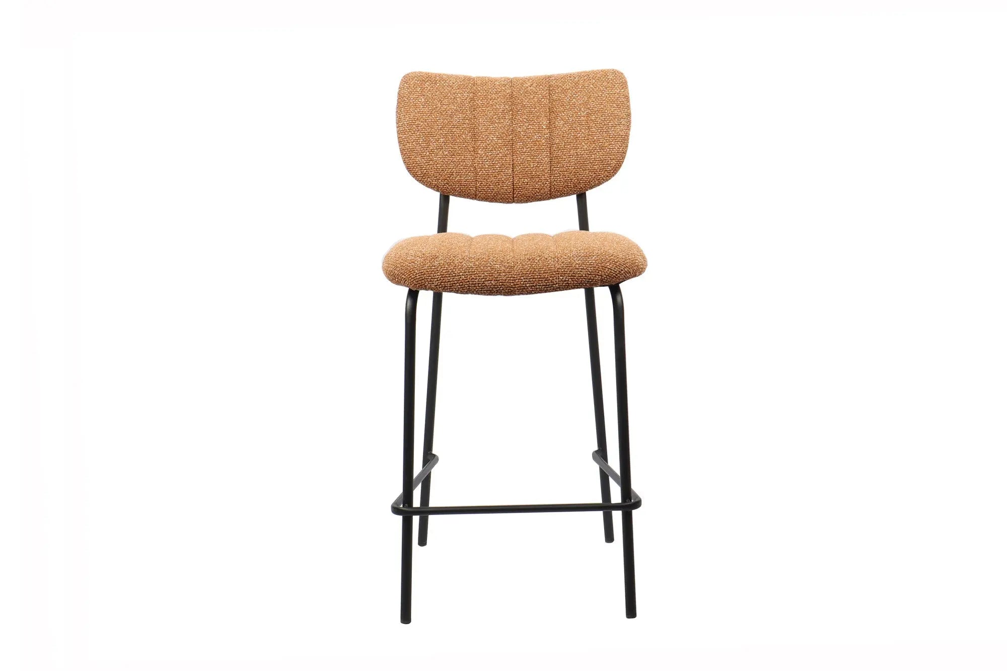 Chaise de bar ANITA Orange – 46 x 53 cm | TIKAYLA