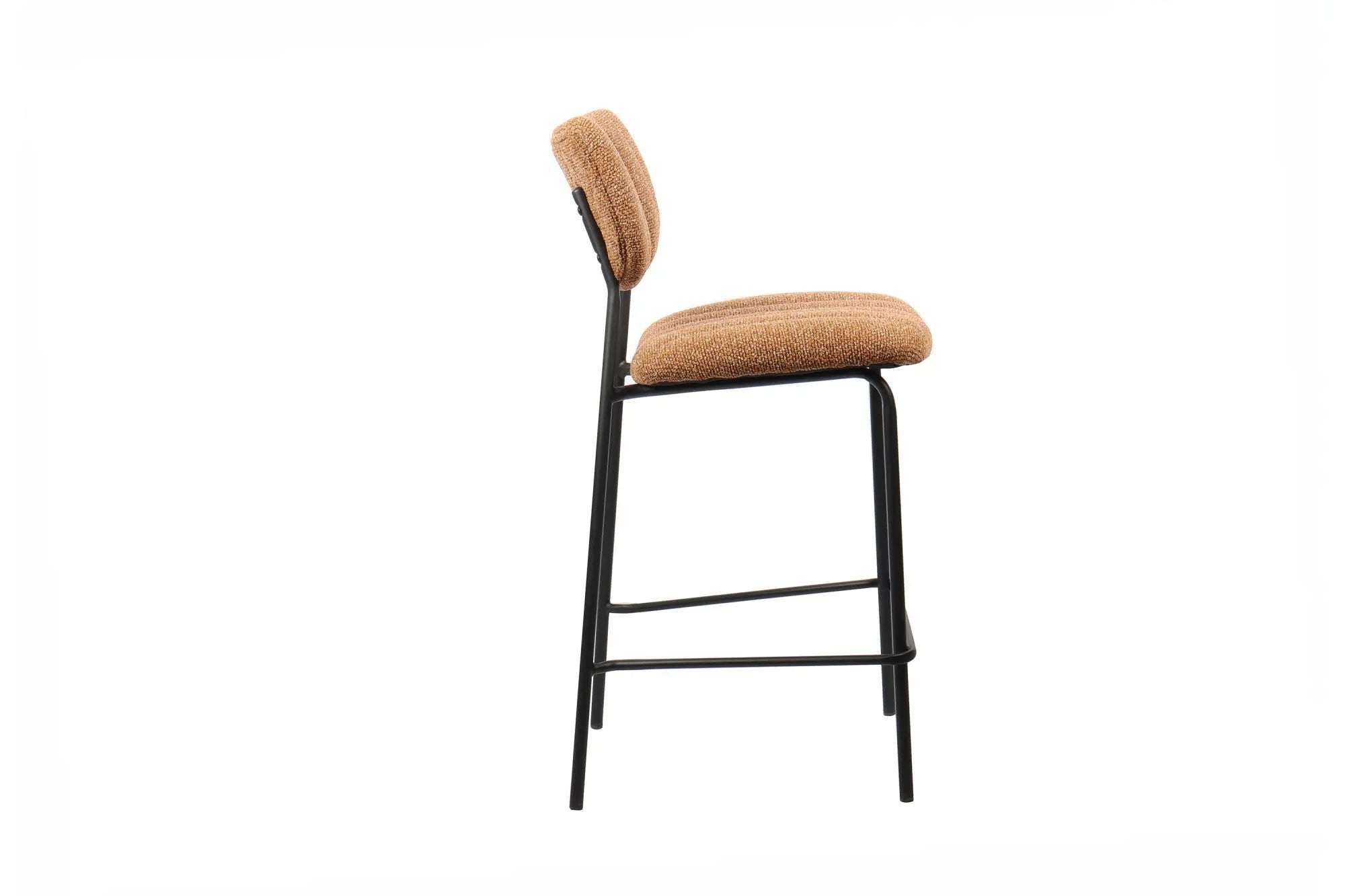 Chaise de bar ANITA Orange – 46 x 53 cm | TIKAYLA