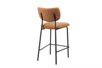 Chaise de bar ANITA Orange – 46 x 53 cm | TIKAYLA