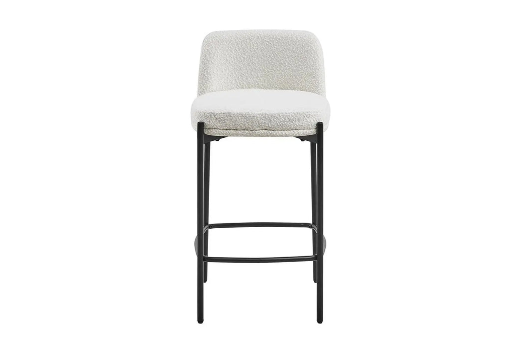 Lot de Chaises de Bar ELLYA Blanc - 37.5 x 46 cm ROUSSEAU