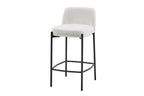 Lot de Chaises de Bar ELLYA Blanc - 37.5 x 46 cm ROUSSEAU