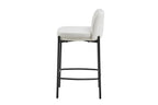 Lot de Chaises de Bar ELLYA Blanc - 37.5 x 46 cm ROUSSEAU