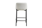 Lot de Chaises de Bar ELLYA Blanc - 37.5 x 46 cm ROUSSEAU