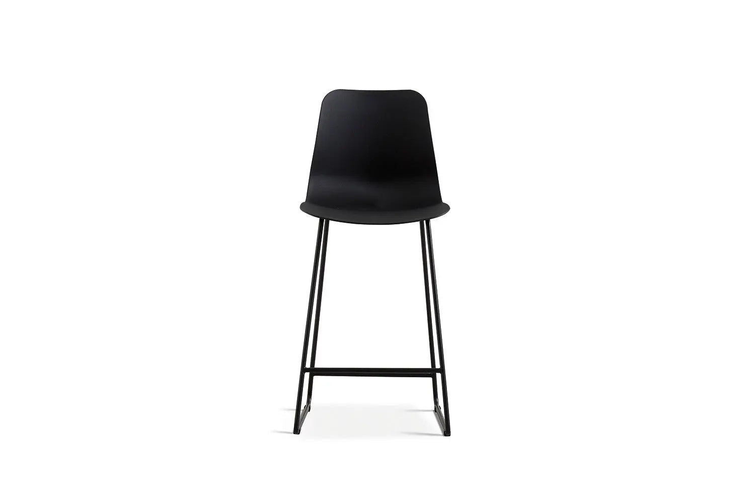Chaise de bar MARYA Noir polypropylène – 51 x 44 cm | TIKAYLA