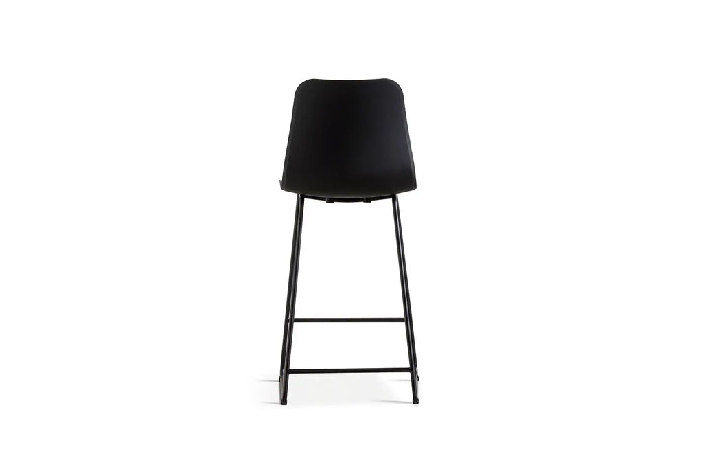 Chaise de bar MARYA Noir polypropylène – 51 x 44 cm | TIKAYLA