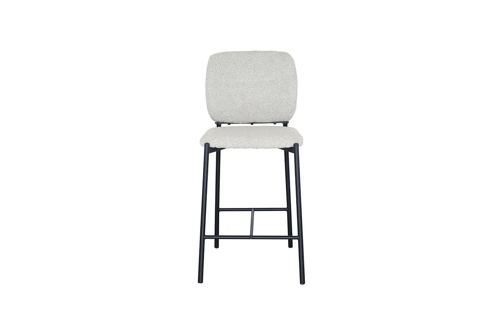 Lot de Chaises de Bar SOPHYA en Tissu Beige - 47 x 56 cm ROUSSEAU