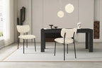Chaise de salle à manger ANITA Beige – 72 x 53 cm | TIKAYLA