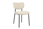 Chaise de salle à manger ANITA Beige – 72 x 53 cm | TIKAYLA