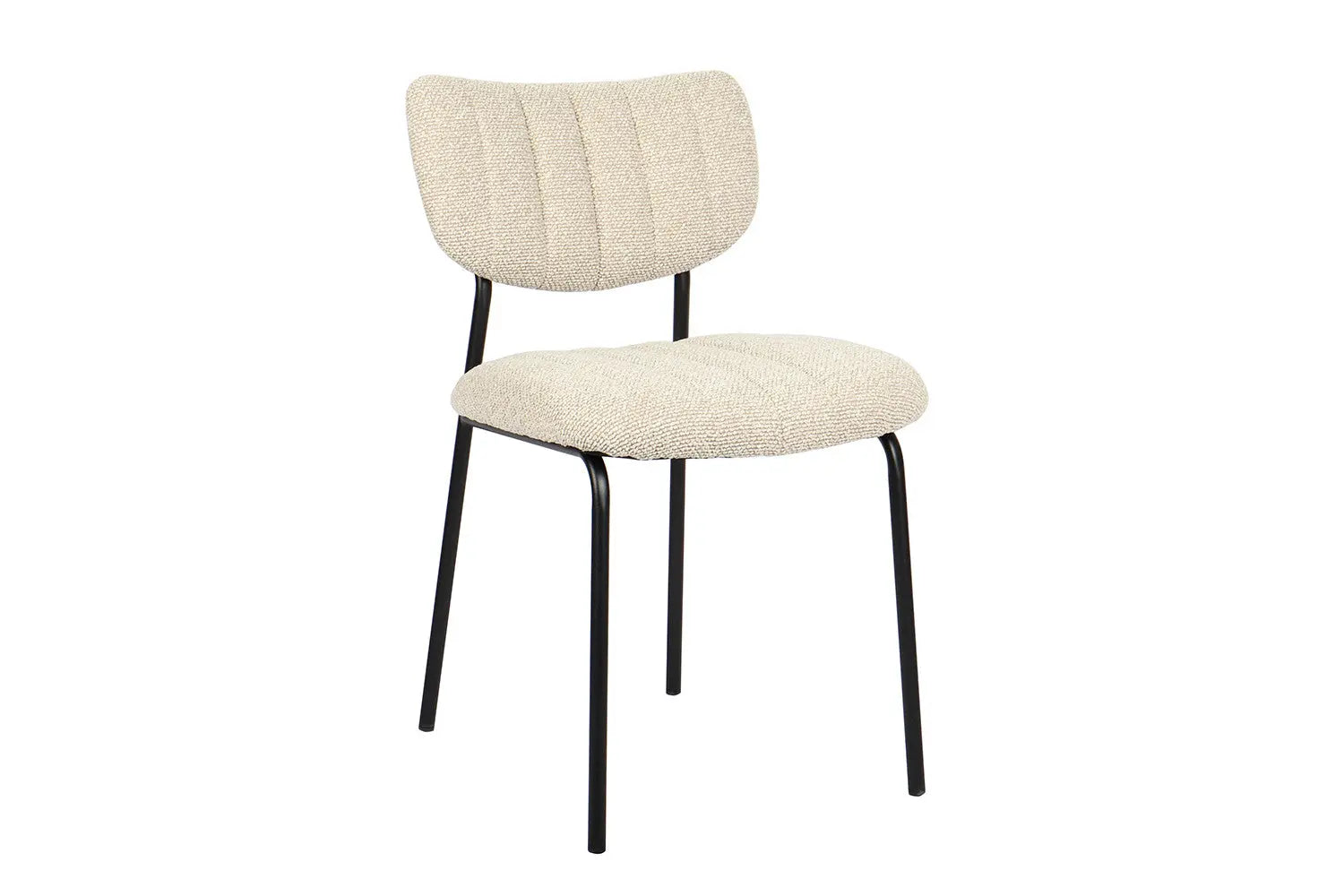 Chaise de salle à manger ANITA Beige – 72 x 53 cm | TIKAYLA
