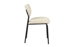 Chaise de salle à manger ANITA Beige – 72 x 53 cm | TIKAYLA