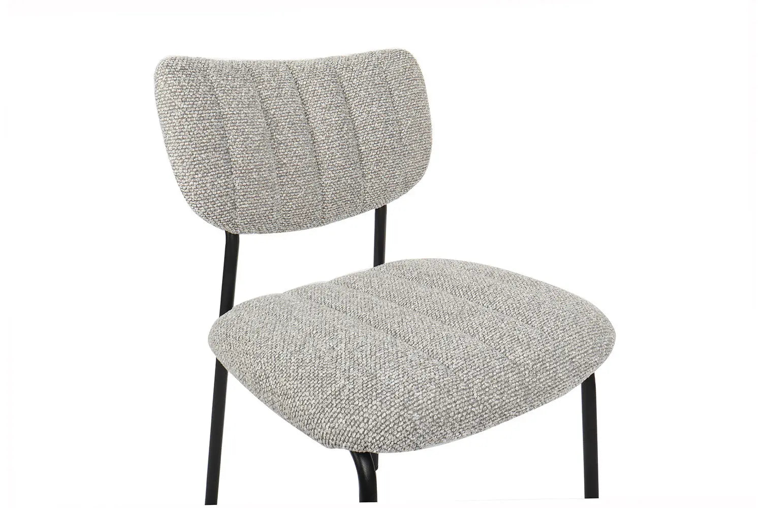 Lot de Chaises de Salle à Manger ANITA Gris Claire - 72 x 53 cm ROUSSEAU