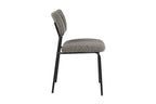 Chaise de salle à manger ANITA Gris foncé – 72 x 53 cm | TIKAYLA