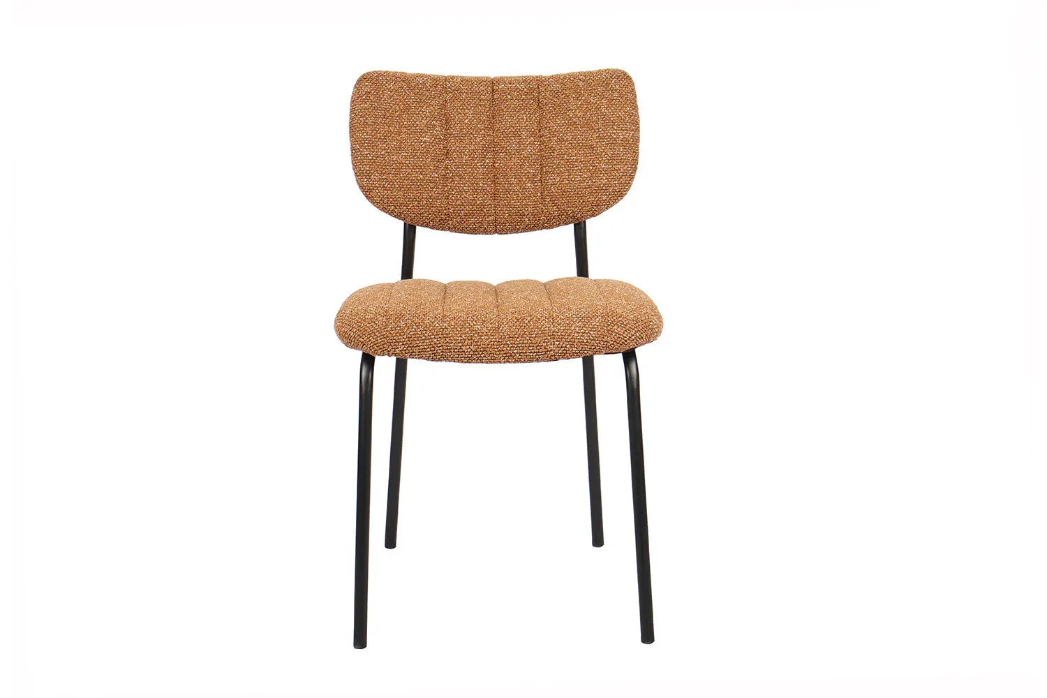 Chaise de salle à manger ANITA Orange – 72 x 53 cm | TIKAYLA