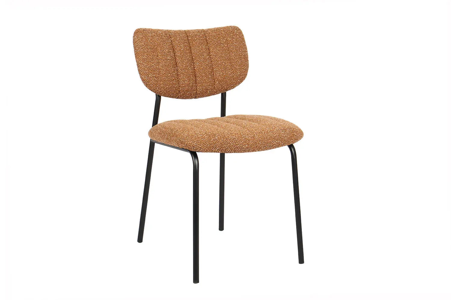 Chaise de salle à manger ANITA Orange – 72 x 53 cm | TIKAYLA