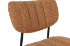 Chaise de salle à manger ANITA Orange – 72 x 53 cm | TIKAYLA
