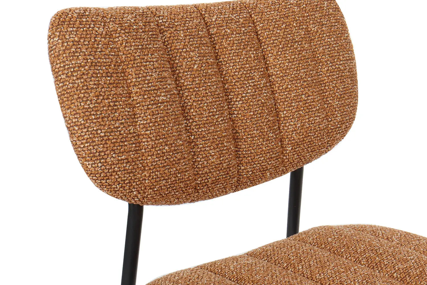 Chaise de salle à manger ANITA Orange – 72 x 53 cm | TIKAYLA