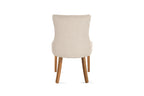 Lot de Chaises de Salle à Manger FANCYA Sable - 56 x 60 cm ROUSSEAU