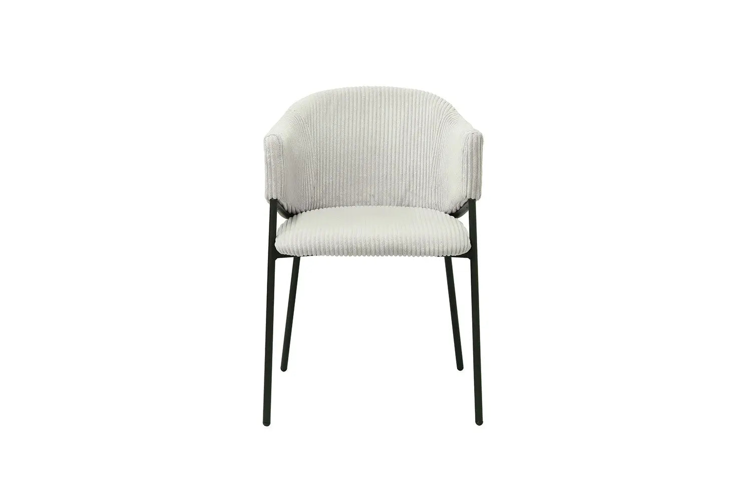 Chaise de salle à manger HINAYA Gris clair – 54 x 62 cm | TIKAYLA