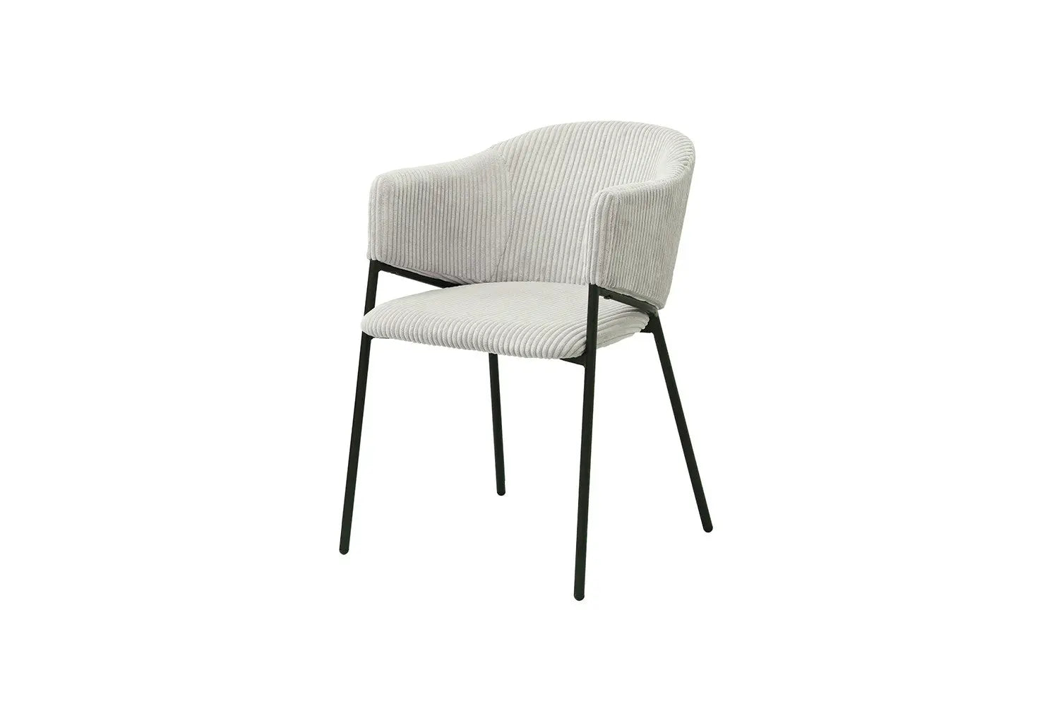 Chaise de salle à manger HINAYA Gris clair – 54 x 62 cm | TIKAYLA