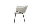 Chaise de salle à manger HINAYA Gris clair – 54 x 62 cm | TIKAYLA