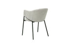 Chaise de salle à manger HINAYA Gris clair – 54 x 62 cm | TIKAYLA