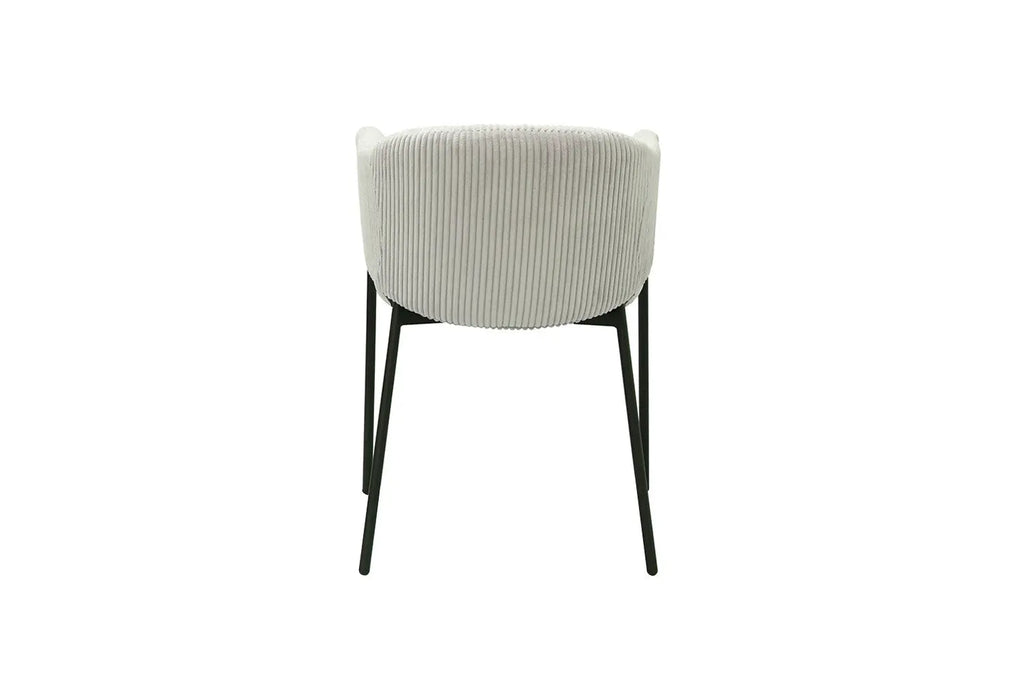 Chaise de salle à manger HINAYA Gris clair – 54 x 62 cm | TIKAYLA