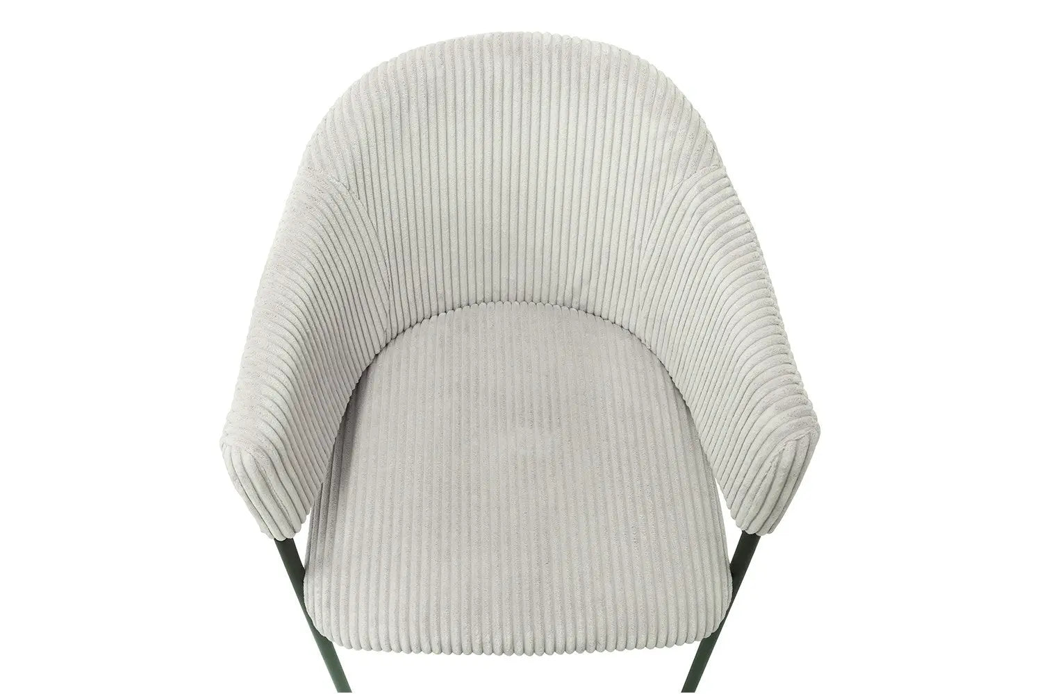 Chaise de salle à manger HINAYA Gris clair – 54 x 62 cm | TIKAYLA