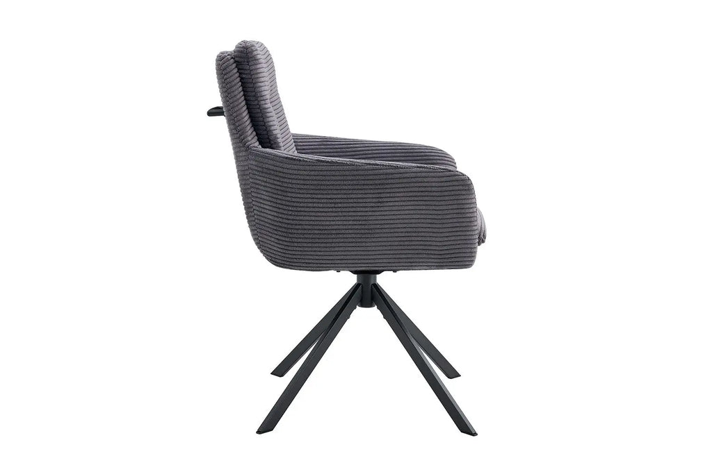 Lot de Chaises de Salle à Manger LINA Gris - 92 x 60 cm ROUSSEAU