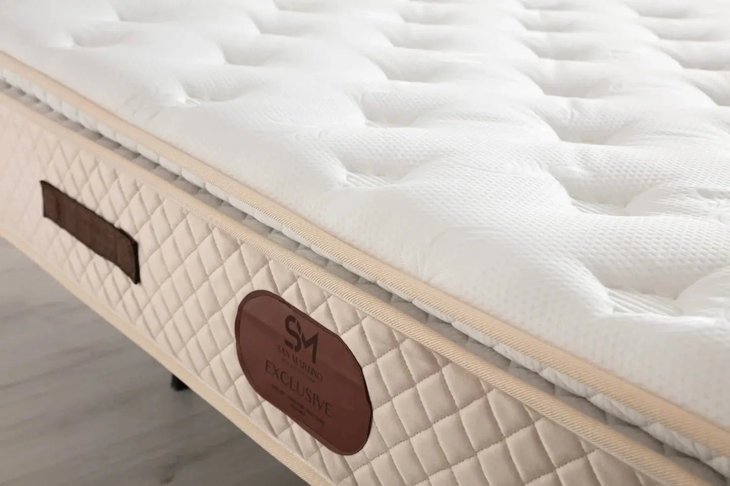 Matelas EXCLUSIF Ressorts Beige 140x190 - SMG