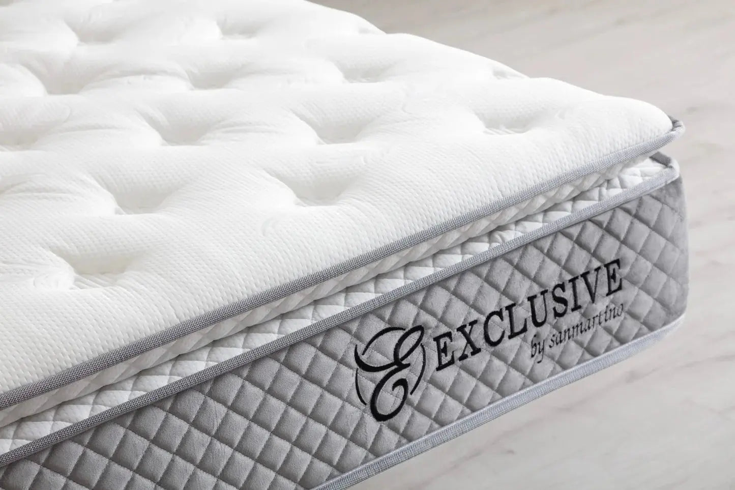 Matelas EXCLUSIF Ressorts Gris 140x190 - SMG