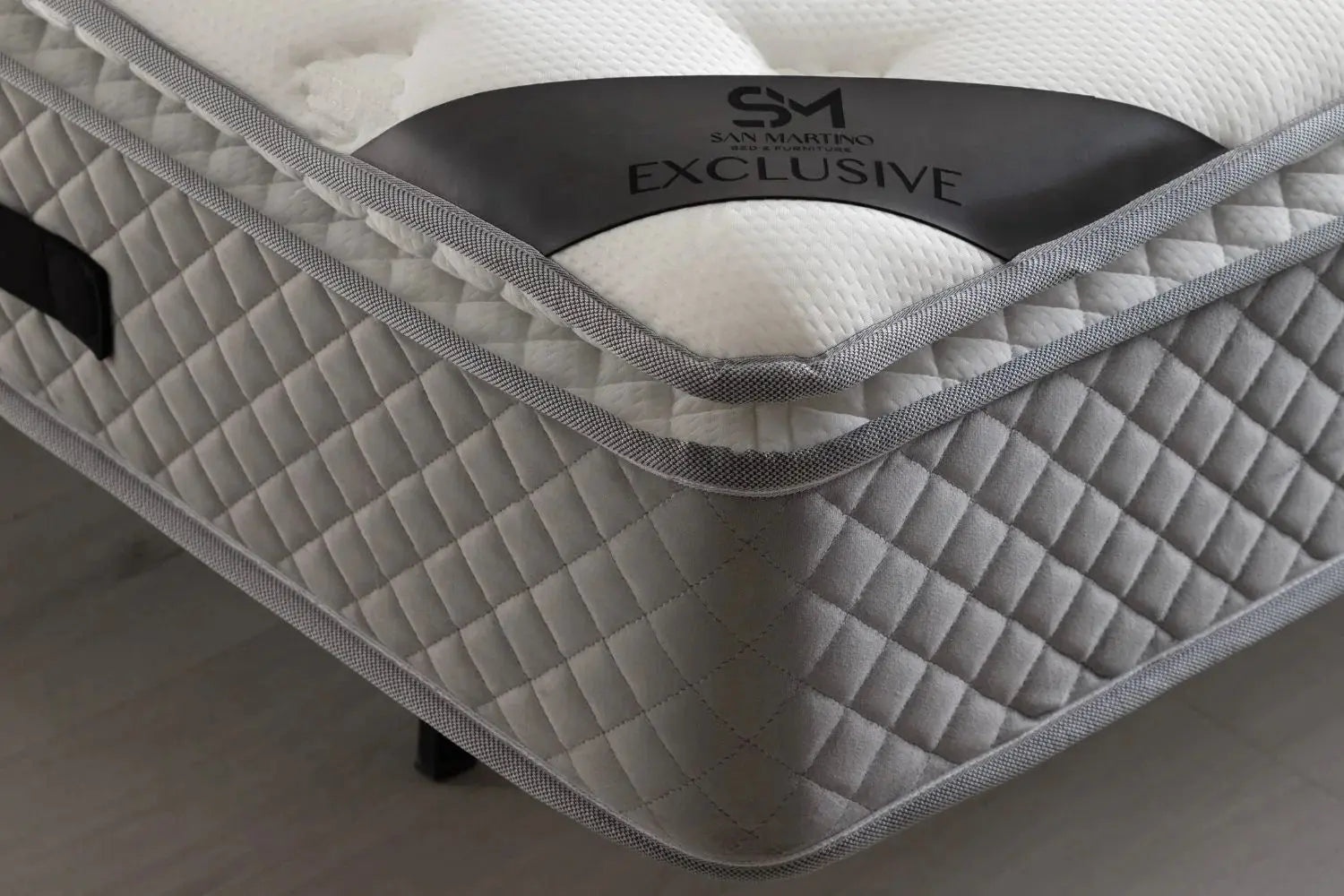 Matelas EXCLUSIF Ressorts Gris 140x190 - SMG