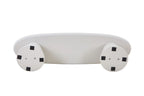 Meuble TV Effet Ciment Ecru TAVINA pour votre salon - 160 cm ROUSSEAU