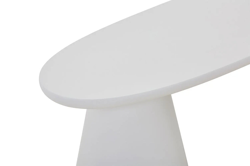 Meuble TV Effet Ciment Ecru TAVINA pour votre salon - 160 cm ROUSSEAU