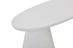 Meuble TV Effet Ciment Ecru TAVINA pour votre salon - 160 cm ROUSSEAU