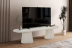 Meuble TV Effet Ciment FARY pour votre salon - 160 cm ROUSSEAU
