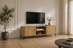 Meuble TV FLORANCYA 170 cm en situation dans un séjour contemporain