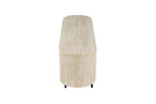 Meuble TV LYANE effet travertin beige - 160 cm - ROUSSEAU chez TIKAYLA