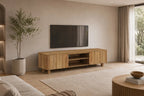 Meuble TV MALYBU 170 cm en situation dans un séjour lumineux