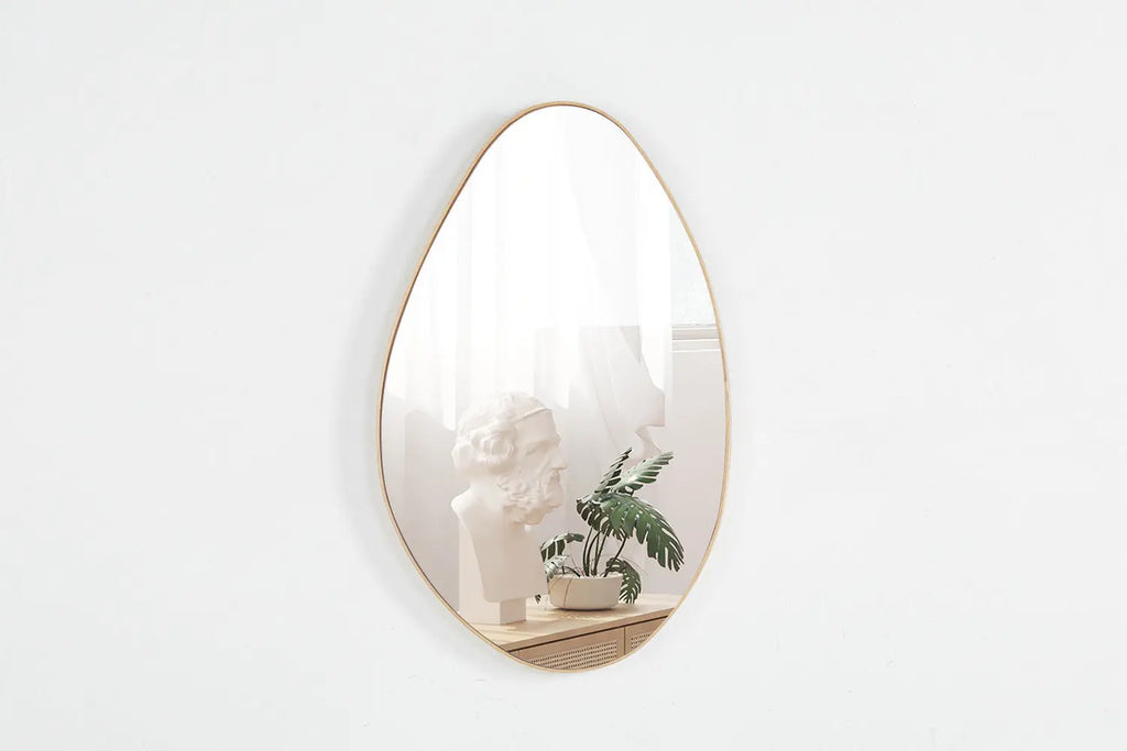 Miroir RANYA en Chêne vieilli - 80x50 cm ROUSSEAU