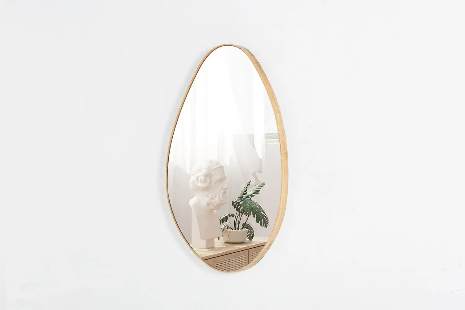 Miroir RANYA en Chêne vieilli - 80x50 cm ROUSSEAU