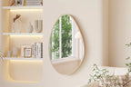 Miroir ROMY en effet Chêne vieilli - 80x50 cm ROUSSEAU
