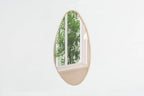 Miroir ROMY en effet Chêne vieilli - 80x50 cm ROUSSEAU