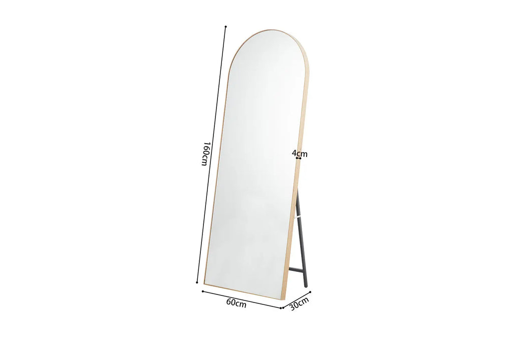 Miroir ROSALYA en effet Chêne vieilli - 160x60 cm ROUSSEAU