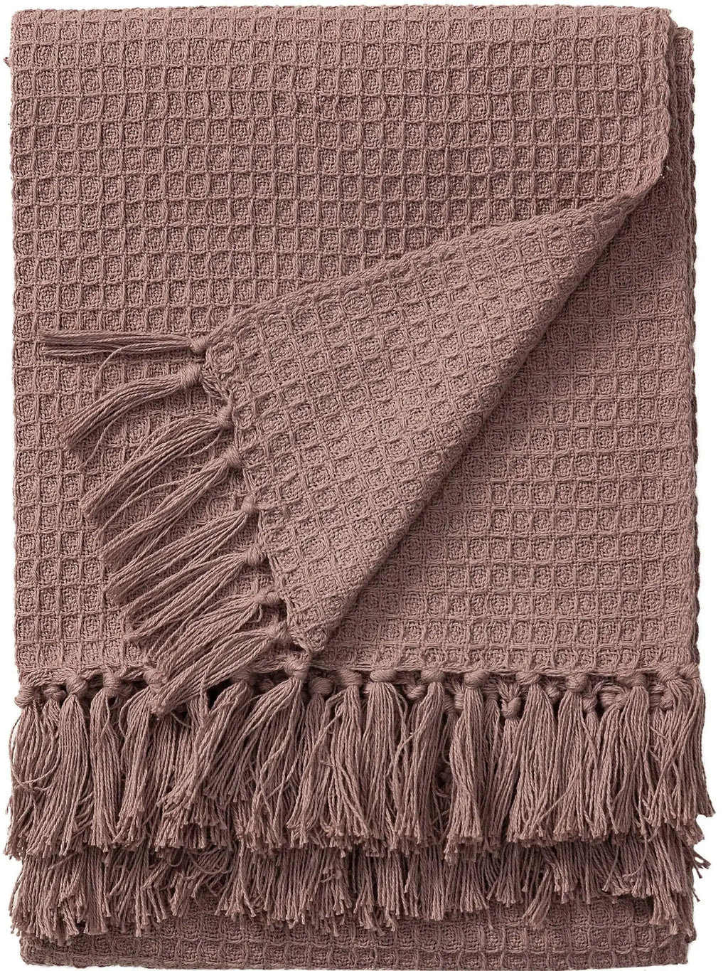 Plaid en Coton fait main Amelia Rose - 125x150 cm BENUTA